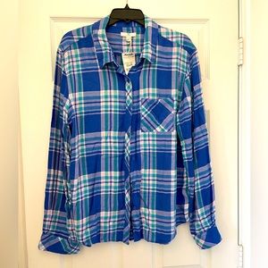 NEW WITH TAGS!! Super soft flannel button down by BLL New York - size XL
